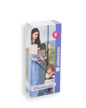 KikkaBoo-ს სატარებელი ქამარი Walking harness Siya Black, 2 image
