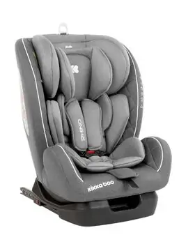 KikkaBoo-ს მანქანის სავარძელი (ქარსითი) (0-36 kg) Rhino ISOFIX Grey