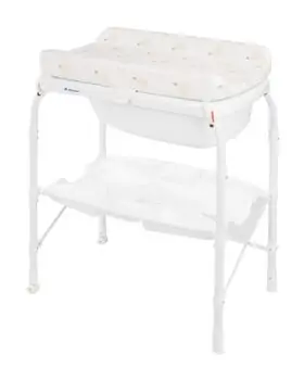 KikkaBoo Bathtub with stand and changing table Therma Balloons აბაზანა გამოსაცვლელი ზედაპირით
