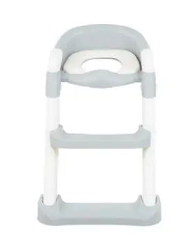 KikkaBoo-ს უნიტაზის ადაპტორი Toilet seat with ladder Lea Grey, 2 image