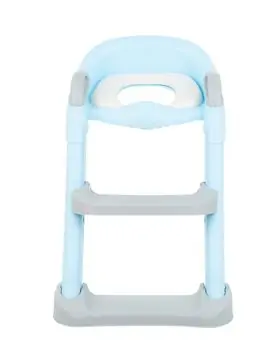 KikkaBoo-ს უნიტაზის ადაპტორი Toilet seat with ladder Lea Blue, 2 image