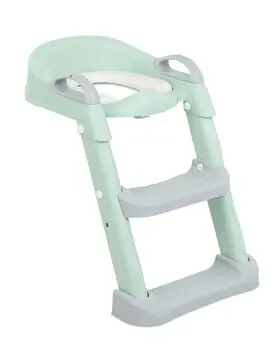 KikkaBoo Toilet seat with ladder Lea Mint უნიტაზის საფეხურიანი ადაპტორი
