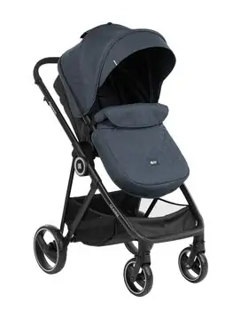 KikkaBoo Gianni Navy 3in1 ახალშობილის ეტლის კომპლექტი, 2 image