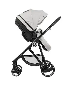 KikkaBoo Gianni Grey 3in1 ახალშობილის ეტლის კომპლექტი, 8 image
