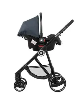 KikkaBoo Gianni Navy 3in1 ახალშობილის ეტლის კომპლექტი, 10 image