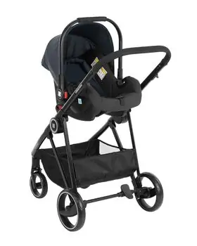 KikkaBoo Gianni Navy 3in1 ახალშობილის ეტლის კომპლექტი, 9 image