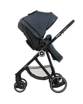 KikkaBoo Gianni Navy 3in1 ახალშობილის ეტლის კომპლექტი, 8 image
