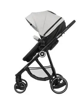 KikkaBoo Gianni Grey 3in1 ახალშობილის ეტლის კომპლექტი, 7 image
