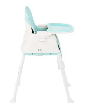 KikkaBoo Creamy 2in1 Light Mint საკვები სკამ-მაგიდა, 4 image
