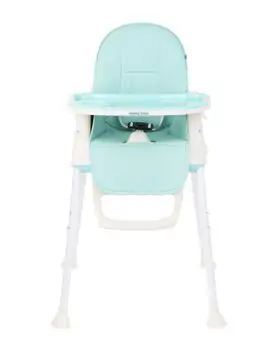 KikkaBoo Creamy 2in1 Light Mint საკვები სკამ-მაგიდა, 3 image