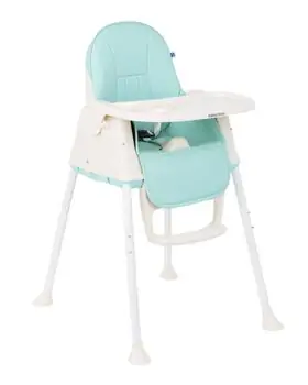 KikkaBoo Creamy 2in1 Light Mint საკვები სკამ-მაგიდა, 2 image
