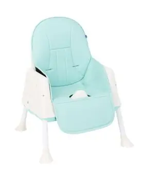 KikkaBoo Creamy 2in1 Light Mint საკვები სკამ-მაგიდა, 7 image