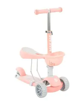Makani Scooter BonBon 3in1 Candy Pink ტრანსფორმერი სკუტერი (სამაკატი)