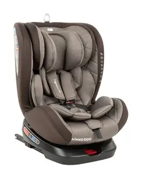 KikkaBoo Armadillo ISOFIX Beige მანქანის სავარძელი (ქარსითი)