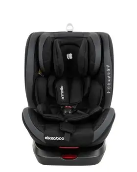 KikkaBoo Armadillo ISOFIX Black მანქანის სავარძელი (ქარსითი), 2 image