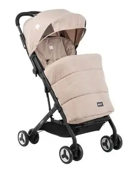 KikkaBoo Catwalk Beige საბავშვო ეტლი