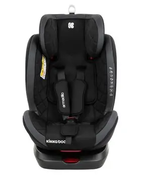 KikkaBoo Armadillo ISOFIX Black მანქანის სავარძელი (ქარსითი), 3 image
