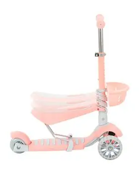 Makani Scooter BonBon 3in1 Candy Pink ტრანსფორმერი სკუტერი (სამაკატი), 5 image