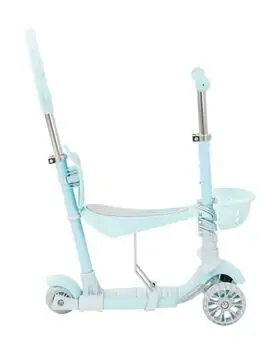 Makani Scooter BonBon 4in1 Candy Blue ტრანსფორმერი სკუტერი (სამაკატი), 7 image