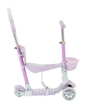 Makani Scooter BonBon 4in1 Candy Lilac ტრანსფორმერი სკუტერი (სამაკატი), 7 image