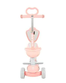 Makani Scooter BonBon 4in1 Candy Pink ტრანსფორმერი სკუტერი (სამაკატი), 4 image