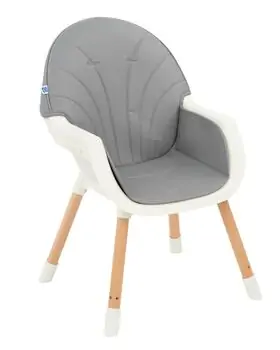 KikkaBoo Nutri Grey Wood საკვები სკამ-მაგიდა, 6 image