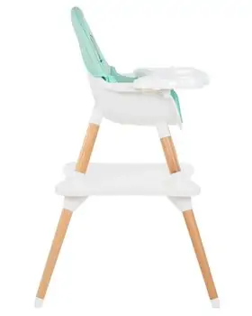 KikkaBoo Multi 3in1 Mint საკვები სკამ-მაგიდა, 4 image