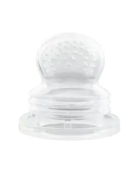 KikkaBoo Silicone feeding bottle and fruit feeder 2in1 Mint ფაფის ბოთლი კოვზით, 3 image