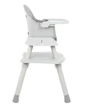 KikkaBoo 6in1 Eat N Play Grey საკვები სკამ-მაგიდა, 3 image