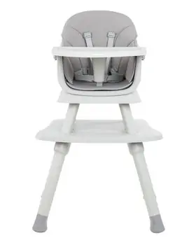 KikkaBoo 6in1 Eat N Play Grey საკვები სკამ-მაგიდა, 2 image