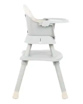 KikkaBoo 6in1 Eat N Play Beige საკვები სკამ-მაგიდა, 4 image