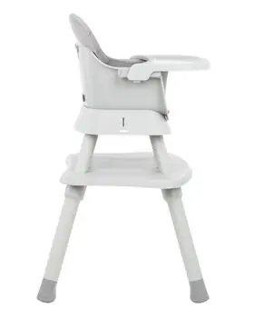 KikkaBoo 6in1 Eat N Play Grey საკვები სკამ-მაგიდა, 4 image