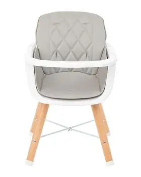 KikkaBoo Woody Grey საკვები სკამ-მაგიდა, 6 image