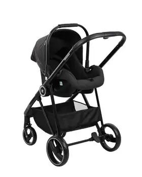 KikkaBoo Gianni Black 4in1 საბავშვო ეტლის კომპლექტი, 4 image
