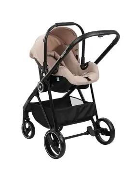 KikkaBoo Gianni Beige 4in1 საბავშვო ეტლის კომპლექტი, 4 image