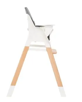 KikkaBoo Modo 2in1 Grey საკვები სკამ-მაგიდა, 7 image