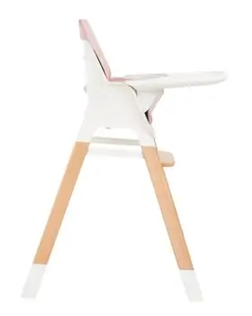 KikkaBoo Modo 2in1 Pink საკვები სკამ-მაგიდა, 6 image