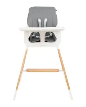 KikkaBoo Modo 2in1 Grey საკვები სკამ-მაგიდა, 5 image