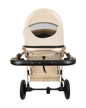 KikkaBoo Kaia Beige 3in1 საბავშვო ეტლის კომპლექტი, 9 image