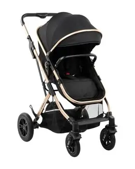 KikkaBoo Kaia Black 3in1 საბავშვო ეტლის კომპლექტი, 3 image