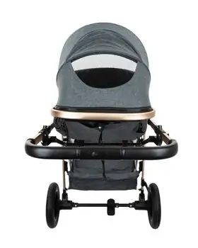KikkaBoo Kaia Dark Grey 3in1 საბავშვო ეტლის კომპლექტი, 9 image