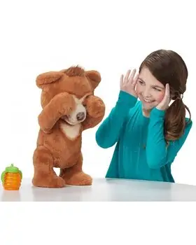Hasbro Cute Bear Cubby HAS-E4591 რბილი სათამაშო ინტერაქტიული დათვი, 6 image