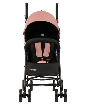 KikkaBoo Beetle Pink საბავშვო სასეირნო ეტლი, 3 image