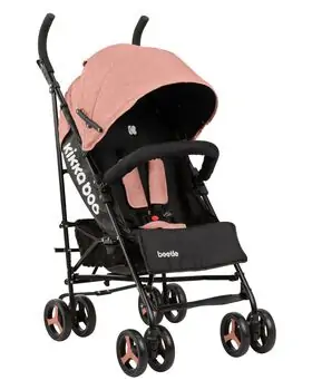 KikkaBoo Beetle Pink საბავშვო სასეირნო ეტლი
