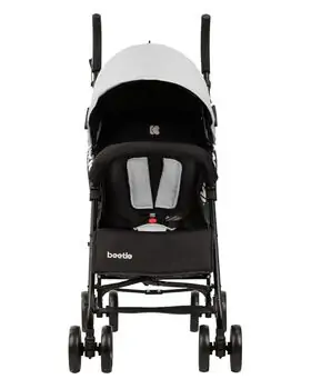 KikkaBoo Beetle Light Grey საბავშვო სასეირნო ეტლი, 4 image