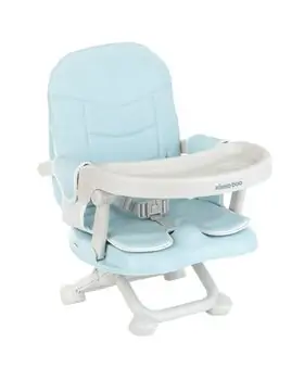 KikkaBoo Booster seat Pappo Blue საკვები სკამ-მაგიდა