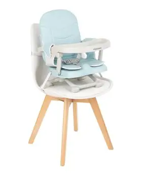 KikkaBoo Booster seat Pappo Blue საკვები სკამ-მაგიდა, 6 image
