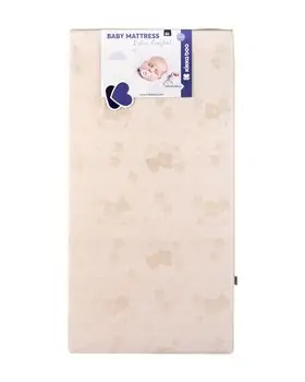 KikkaBoo Extra Comfort Bear Beige 60х120х8cm მატრასი ბამბის ზედაპირით, 2 image