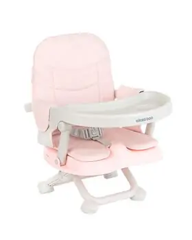 KikkaBoo Booster seat Pappo Pink საკვები სკამ-მაგიდა