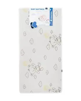 KikkaBoo Mattress Memory Comfort Bear Grey 60х120х12cm მატრასი ბამბის ზედაპირით, 2 image